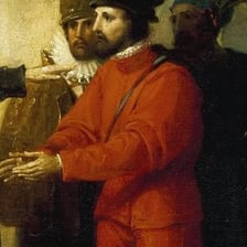 Illustration of Antonio from Shakespeare’s The Merchant of Venice