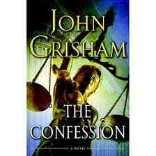 A book cover for John Grisham’s The Confession.