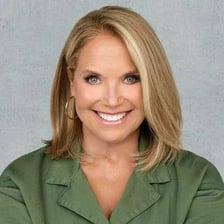 A portrait of journalist Katie Couric.