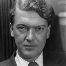 Portrait of English writer Kingsley Amis