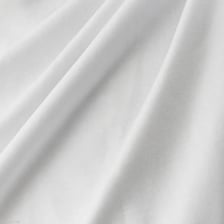 A simple piece of undecorated white fabric