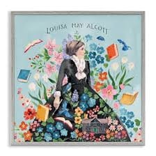 Portrait of author Louisa May Alcott