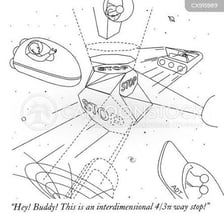 An illustration of a car stopping abruptly in a very short distance.