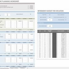 Financial planning papers describing an individual retirement account