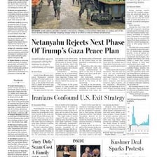 A news page presenting a concise summary of recent events.
