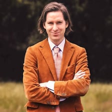Portrait of film director Wes Anderson