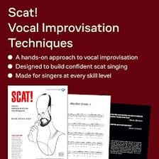 A jazz vocalist singing into a microphone