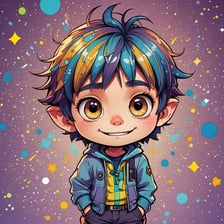 An illustration of a mischievous, roguish character.