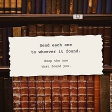 An open book containing lines of poetry