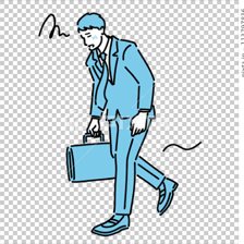 An illustration of a person walking unsteadily