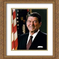 An official portrait of U.S. President Ronald Reagan