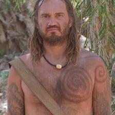 A lone remaining participant in a survival-style competition.