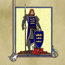 Illustration of Sir Kay from Arthurian legend