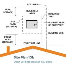 A worksite displaying a minor problem that delays a project.