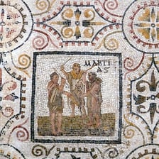 An illustration of an ancient Roman calendar highlighting the Ides