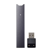 A JUUL-style electronic vaping device