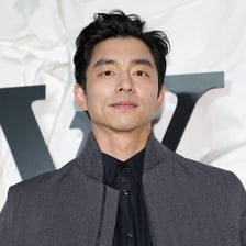 Portrait of South Korean actor Gong Yoo.