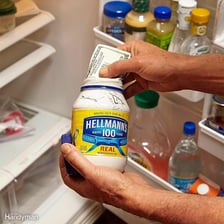 A person placing belongings in a concealed hiding place.