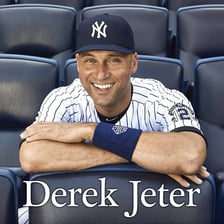 Derek Jeter in a New York Yankees uniform