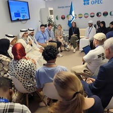 Oil ministers gathered at an OPEC conference.