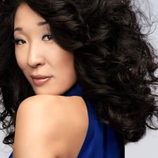 Portrait of actress Sandra Oh