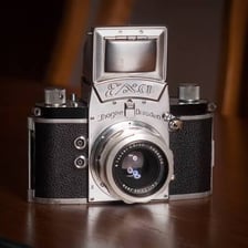 A single-lens reflex camera