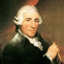 A portrait of composer Joseph Haydn