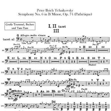 A musical part marked “tacet,” indicating that it is silent.