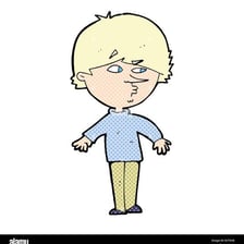 An illustration of a person looking anxiously over their shoulder.