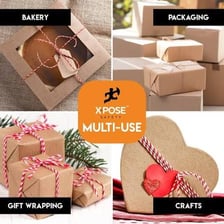 Pastry box secured with twine
