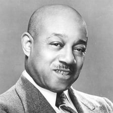 Portrait of composer and pianist Eubie Blake.