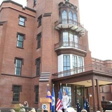 A building associated with the U.S. Department of Homeland Security