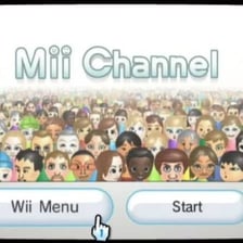 Colorful Nintendo Mii avatars displayed on a screen.