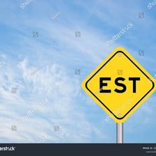 A label using “est.” to mark an approximate number.