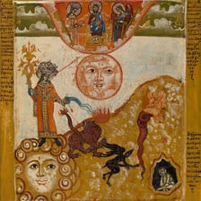 A symbolic illustration representing spiritual souls