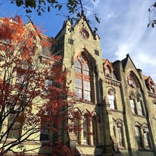 A view of the University of Pennsylvania campus in Philadelphia.