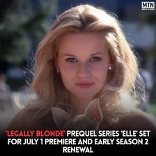 Promotional imagery for Elle, the Legally Blonde prequel