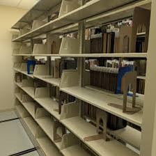 A mostly empty shelf illustrating scarcity.