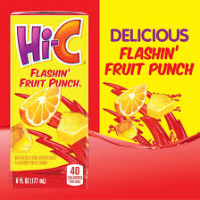 A Hi-C fruit drink package from Minute Maid