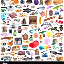 A collection showing a broad variety of objects.