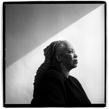 Portrait of novelist Toni Morrison