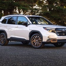 A Subaru Forester sport utility vehicle