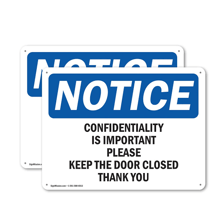 A notice prominently directing readers to note important information.