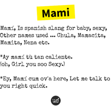 A warm interpersonal scene illustrating a Spanish term of affection