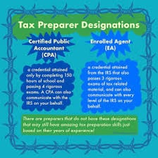 An accountant working on tax documents