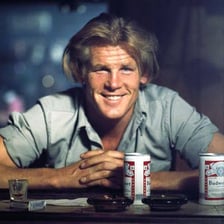 A portrait of actor Nick Nolte.