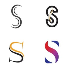 A large capital letter S shown in clear typography.
