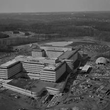 The headquarters campus of the Central Intelligence Agency in Langley, Virginia.