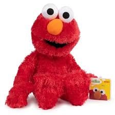 The red Elmo Muppet from Sesame Street