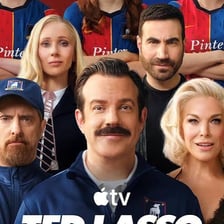Promotional artwork for the television series Ted Lasso.